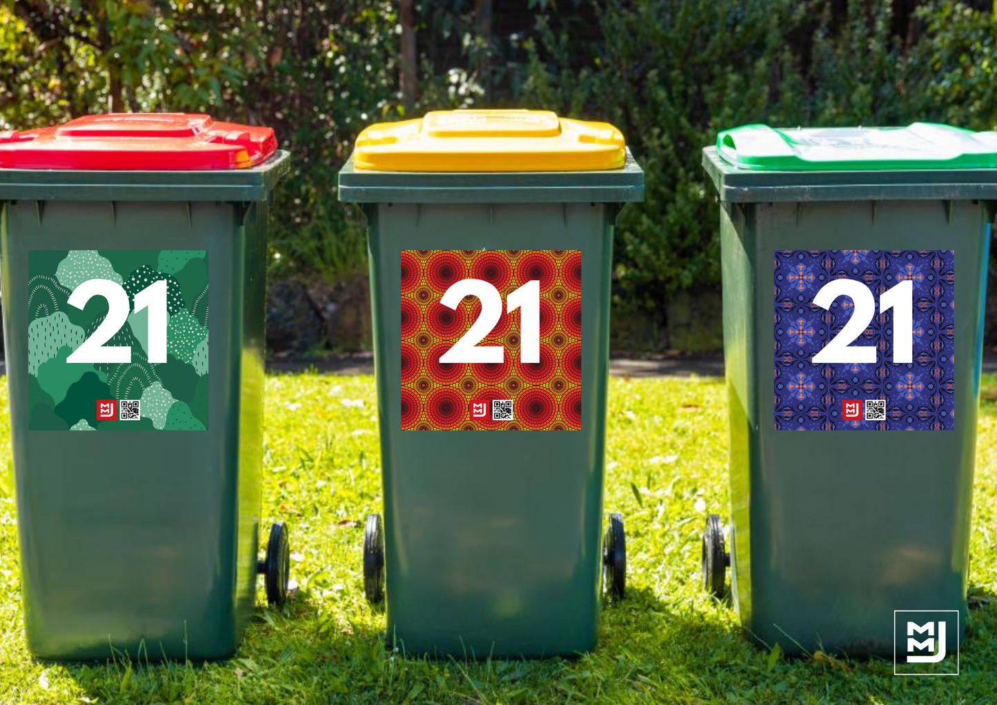 Waste Bin Stickers