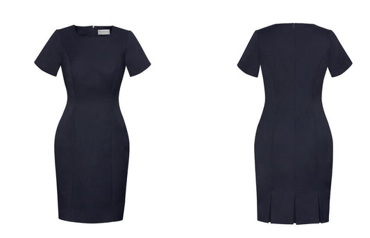 Ladies Short Sleeve Shift Dress