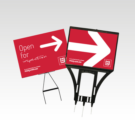 Open / Directional Ground Signs (Frame Only)