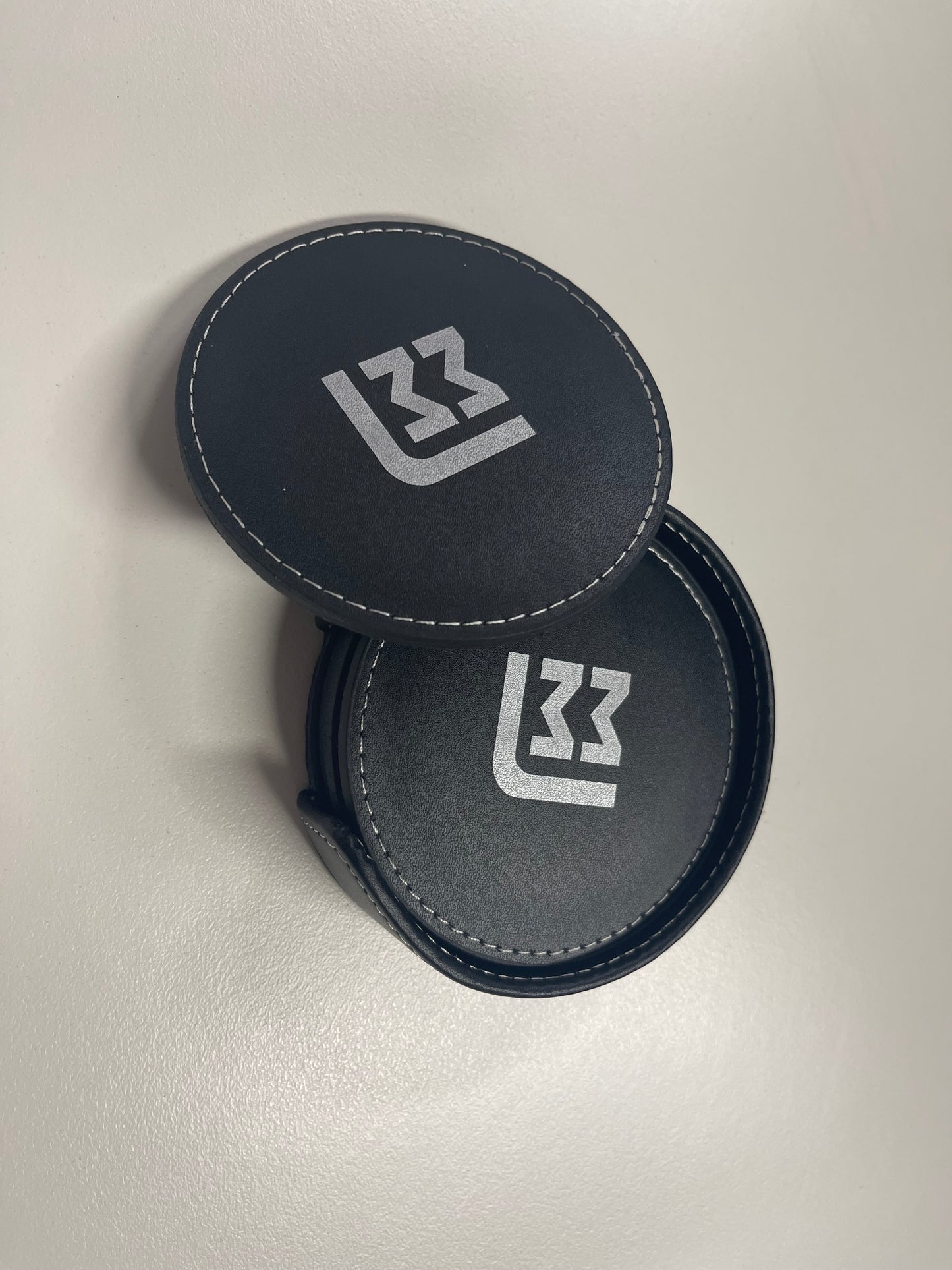 Boardroom Coaster Set in Case